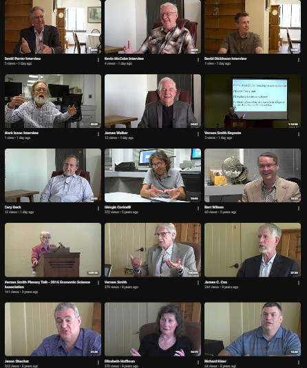 Interviews with Influential Experimental Economists